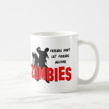 Zombie Friends Coffee Mugs