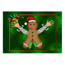 Zombie Gingerbread business cards