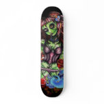 Zombie Girl 3 skateboards
