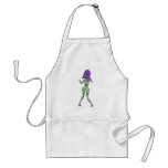 Zombie girl aprons