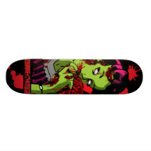 Zombie Girl Skateboard