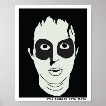 zombie glow print