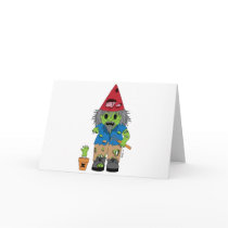 Zombie Gnome Card