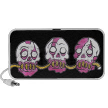 Zombie Heads - Drawn Together Travel Speaker