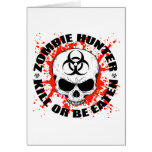 Zombie Hunter 3 Greeting Card