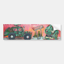 Zombie Hunter Bumper Stickers