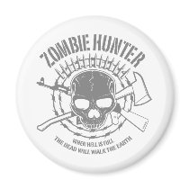 Zombie Hunter Magnet
