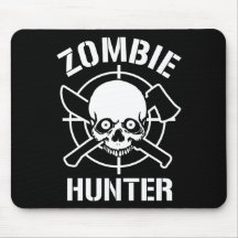 Zombie Hunter Mouse Pads