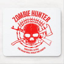 Zombie Hunter Mousepad