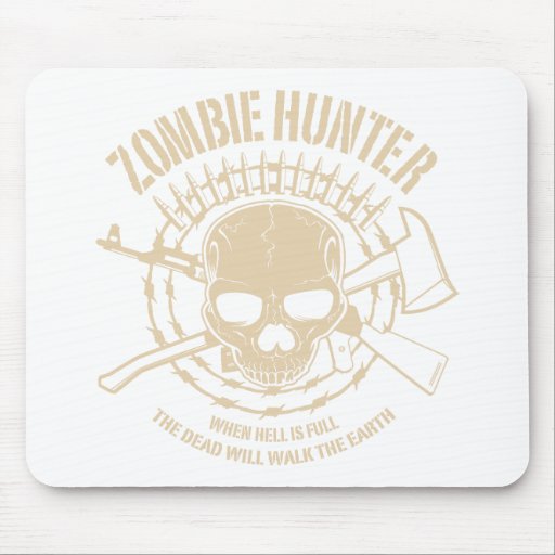 Zombie Hunter Mousepad