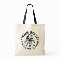 zombie hunter undead living dead canvas bag