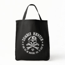 zombie hunter undead living dead canvas bags