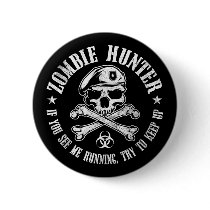 zombie hunter undead living dead pins