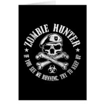 zombie hunter undead living dead card