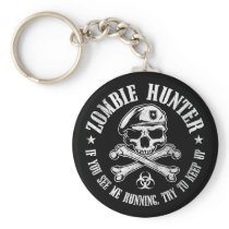 zombie hunter undead living dead keychains