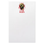 Zombie I Eat Brains 2 Stationery