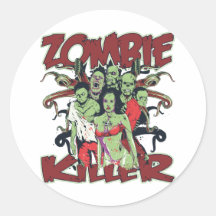 Zombie Killer Sticker