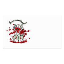 Zombie Kitty Brains!! Business Card