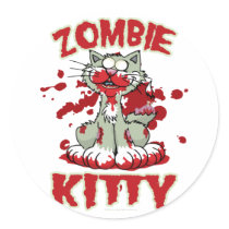 Zombie Kitty stickers