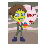 Zombie Love Greeting Cards