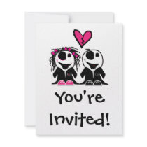 ZOMBIE LOVE CUSTOM ANNOUNCEMENTS