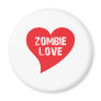 Zombie Love Fridge Magnet