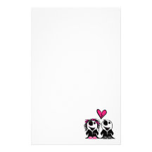 ZOMBIE LOVE STATIONERY PAPER