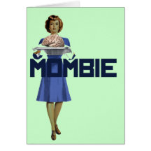 Zombie Mom Greeting Card