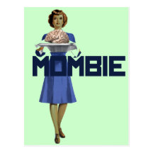 Zombie Mom Postcard