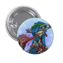Zombie Monster Girl Pin