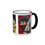 Zombie Ninja Pirate Land Coffee Mug