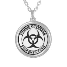 Zombie Outbreak Response Team (Biohazard) Custom Necklace