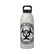 Zombie Outbreak Response Team (Biohazard) Water Bottle