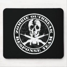 Zombie Outbreak Response Team Mouse Pad