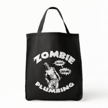 Zombie Plumbing Tote Bag