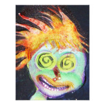Zombie POP Art Invitations
