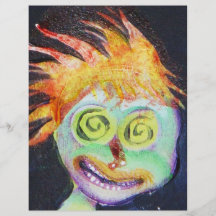 Zombie POP Art Personalized Flyer