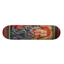 Zombie preist skateboard