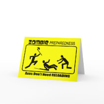 Zombie Preparedness Axes Reload Design