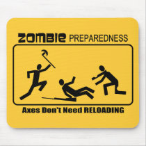 Zombie Preparedness Axes Reload Design