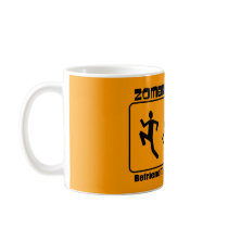 Zombie Preparedness Befriend Slow ALL COLOR Design Mug