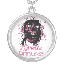 Zombie Princess Custom Necklace