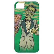 zombie prom date with brain roses iPhone 5 cases