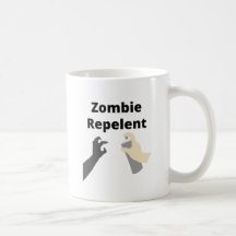 Zombie Repelent Coffee Mugs