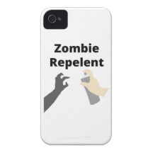 Zombie Repelent iPhone 4 Case-Mate Case