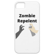 Zombie Repelent iPhone 5 Covers