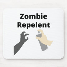 Zombie Repelent Mouse Pads