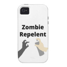 Zombie Repelent Vibe iPhone 4 Cover