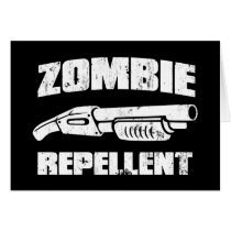 zombie repellent - the shotgun cards