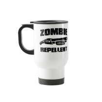 zombie repellent - the shotgun mugs